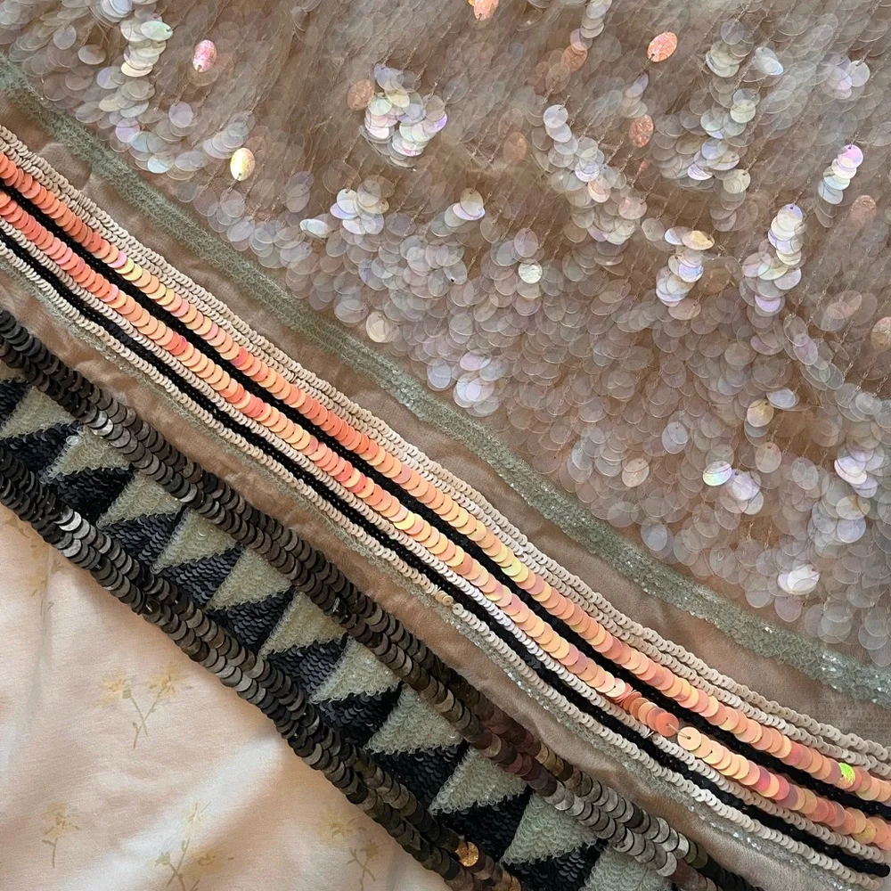 AllSaints Spitalfields Bohemian Sequin mini dress - Picture 5 of 9